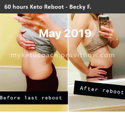 Becky F. Pruvit Reboot Results