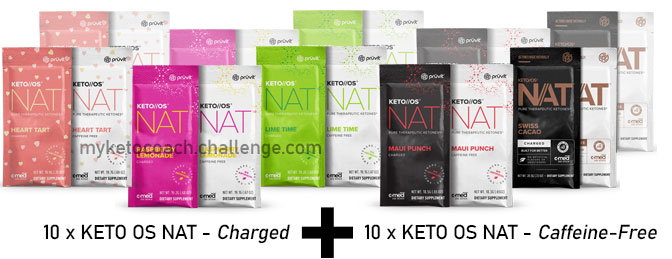 products included in the 10 day drink ketones challenge