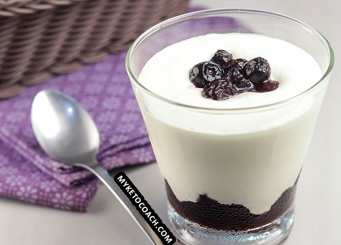 Keto Quickie | Keto Blueberry Cheesecake Parfait – Easy Keto Dessert