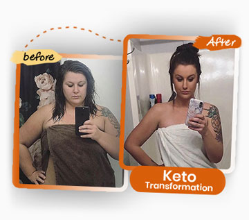 Before and After photo - Proper Keto Macro Calculations Diet Results