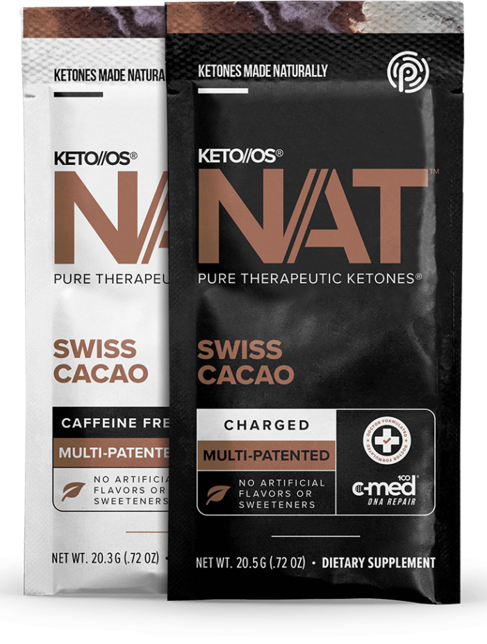 Keto OS NAT Swiss Cacao Flavor Ketones