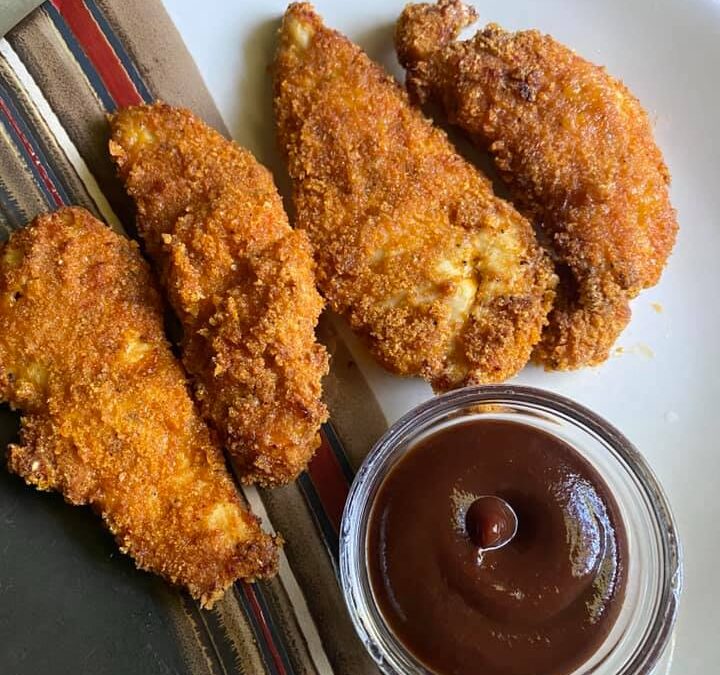 Keto Crispy Chicken Tenders Recipe