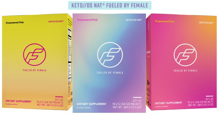 Fueled by Female KETO OS NAT ketones