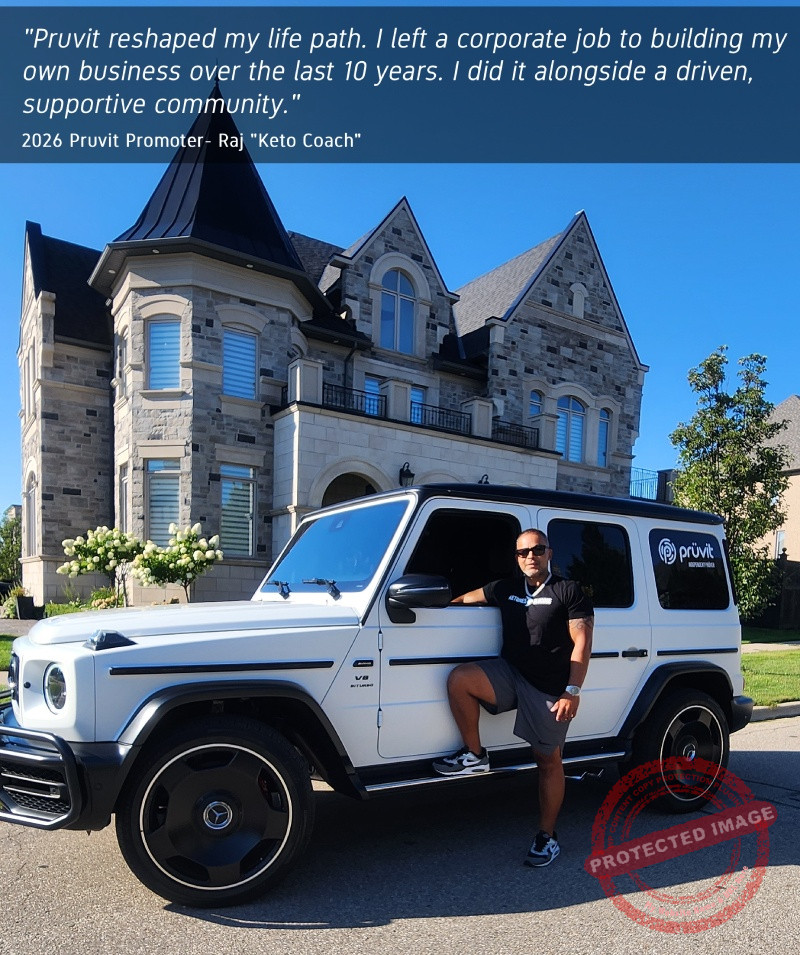 2026 Pruvit promoter success story - Raj - Top Pruvit Promoter